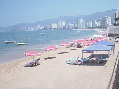 アカプルコLa Palapa Sobre Playaアパートメント エクステリア 写真